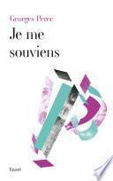 Je Me Souviens