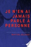 Je N'en Ai Jamais Parlé À Personne