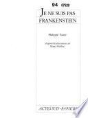 Je ne suis pas Frankenstein