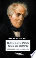 Je ne suis plus que le temps