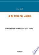 Je ne veux pas mourir