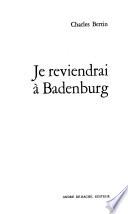 Je reviendrai à Badenburg