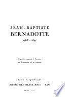 Jean-Baptiste Bernadotte, 1763-1844