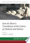 Jean de Meun's Translation of the Letters of Abelard and Heloise