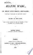 Jeanne d'Arc, ou le récit d'un preux chevalier