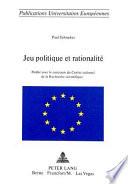 Jeu politique et rationalité