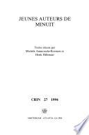 Jeunes Auteurs de Minuit