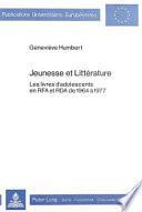 Jeunesse et littérature