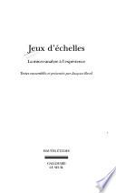 Jeux d'échelles