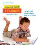 Jeux d'éveil à l'écriture
