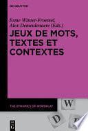 Jeux de mots, textes et contextes