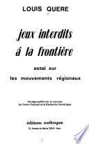 Jeux interdits à la frontière
