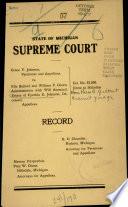 Johnson v. Bullard, 241 MICH 170 (1927)