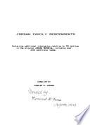 Jordan Family Descendents