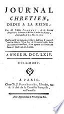 Journal chrétien, dédié à la reine
