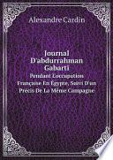 Journal D'abdurrahman Gabarti