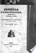 Journal d'agriculture, sciences, lettres et arts
