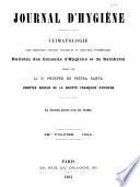 Journal d'hygiène