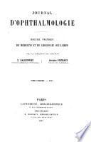 Journal d'ophthalmologie