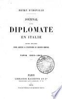 Journal d'un diplomate en Italie