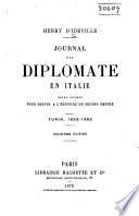 Journal d'un diplomate en Italie