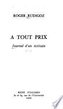 Journal d'un écrivain