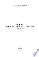 Journal d'un engagé volontaire
