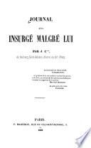 Journal d'un insurgé malgré lui