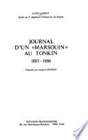 Journal d'un marsouin au Tonkin, 1883-1886