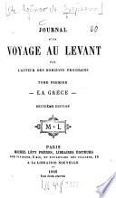 Journal d'un voyage au Levant