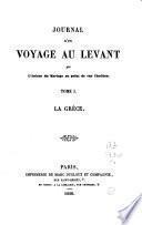 Journal d'un voyage au Levant: L'Égypte et la Nubie