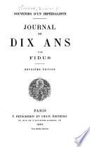 Journal de dix ans
