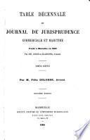 Journal de jurisprudence commerciale et maritime