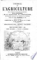 Journal de l'agriculture de la ferme et des maisons de campagnes