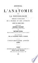 Journal de l'anatomie et de la physiologie normales et pathologiques de l'homme et des animaux