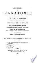 Journal de l'anatomie et de la physiologie normales et pathologiques de l'homme et des animaux