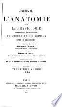 Journal de l'anatomie et de la physiologie normales et pathologiques de l'homme et des animaux