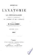 Journal de l'anatomie et de la physiologie normales et pathologiques de l'homme et des animaux