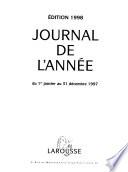 Journal de l'année