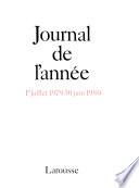 Journal de l'année