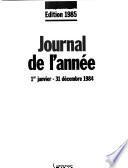 Journal de l'année