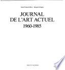Journal de l'art actuel, 1960-1985