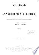 Journal de l'instruction publique