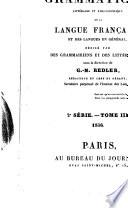 Journal de la langue française et des langues en général