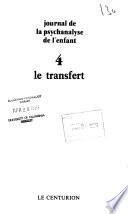 Journal de la psychanalyse de l'enfant