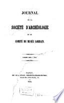 Journal de la Société d'archéologie et du Comité du Musée lorrain