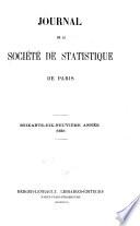 Journal de la Société de statistique de Paris