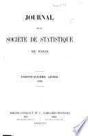 Journal de la Société de statistique de Paris