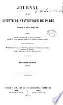 Journal de la Société de statistique de Paris
