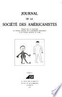 Journal de la Société des américanistes